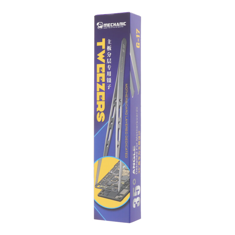 Mechanic G-17 Motherboard Layering Stainless Steel Tweezers