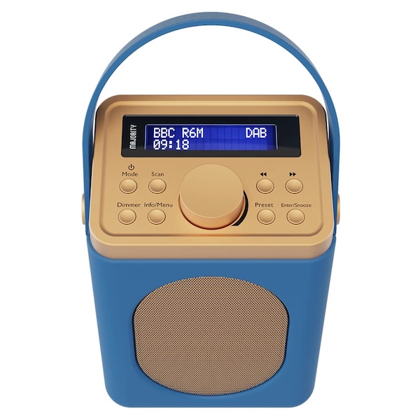 Majority Little Shelford Bluetooth Speaker & DAB Radio - Midnight Blue