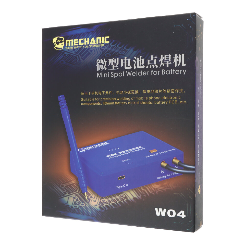 [TOL1-2] Mechanic W04 Mini Precision Battery Connector Spot Welding Machine
