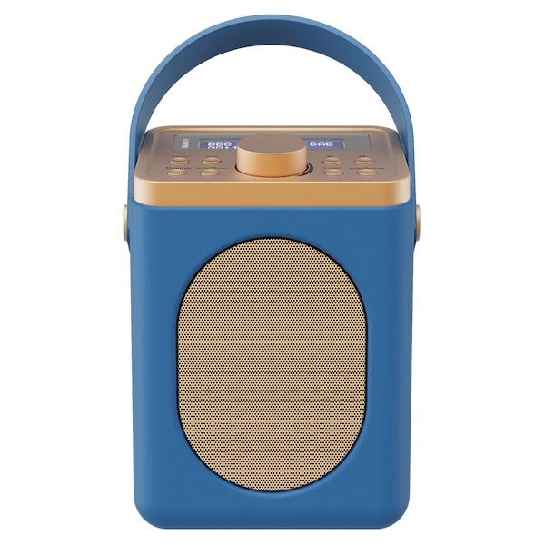 Majority Little Shelford Bluetooth Speaker/ Digital Alarm Clock/DAB Radio - Midnight Blue