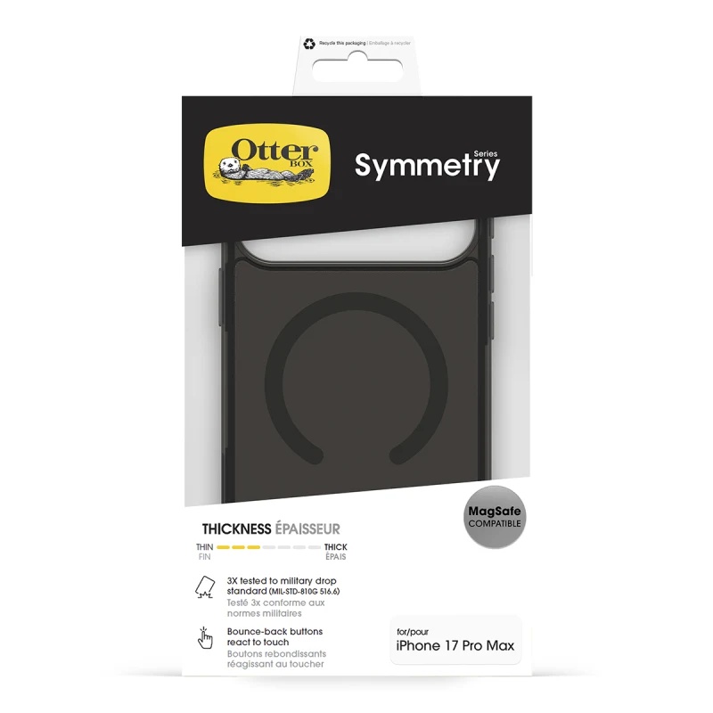 OtterBox Symmetry MagSafe | iPhone 17 Pro Max - Black