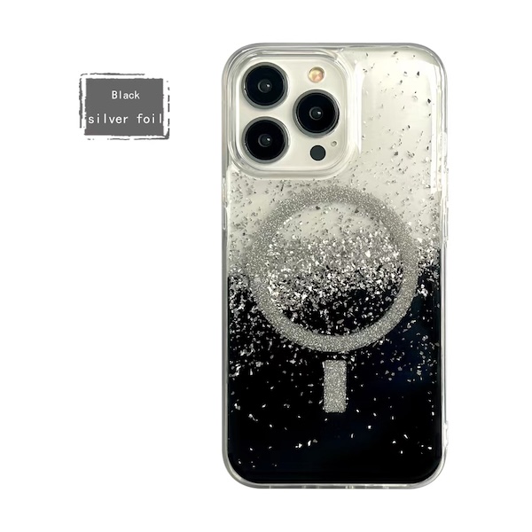 Nico Shimmer Black Strong MSafe | iPhone 16 Plus