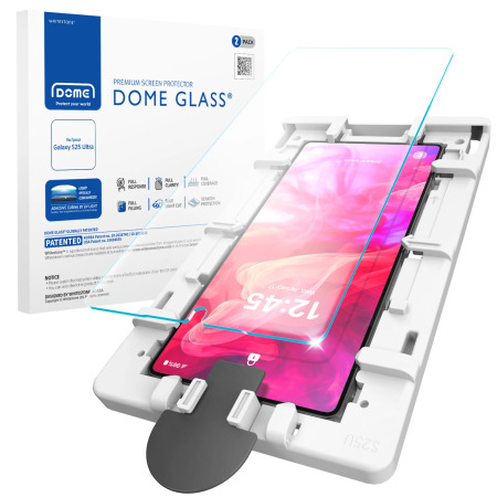 Korean Whitestone UV Dome Glass | Samsung S24 Plus – Ultrasonic FingerPrint [2PACK GLASS]
