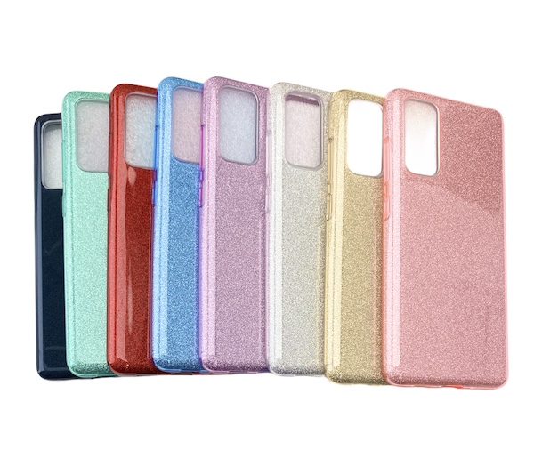 [LW1-25] Coco 3 Layers Shimmering Glitter | Samsung S20 Plus