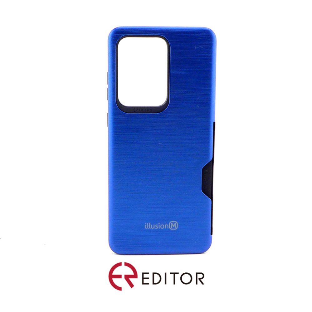 [FW1-25] Editor Illusion w/ Card Slot | Samsung Note 20 Ultra – Blue