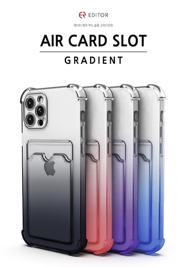 [FW2-26] Korean Editor Tough Air Card Slot | iPhone 14/13 (6.1)