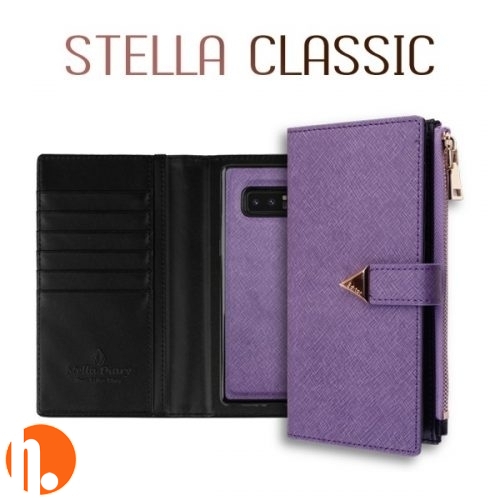 [FW4-06] Korean Stella Detachable Diary | iPhone 11 Pro (5.8) - Purple