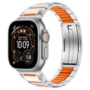 Hoco iWatch WA47 Steel Strap /w rubber inlaid (44/45/46/49mm)