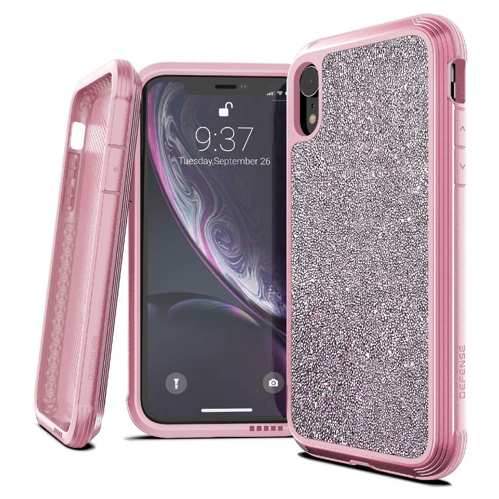 [FW10-4] X-doria Lux Glitter | iPhone Xs Max - Rose Gold