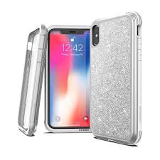 [FW10-4] X-doria Lux Glitter | iPhone Xs Max - Silver