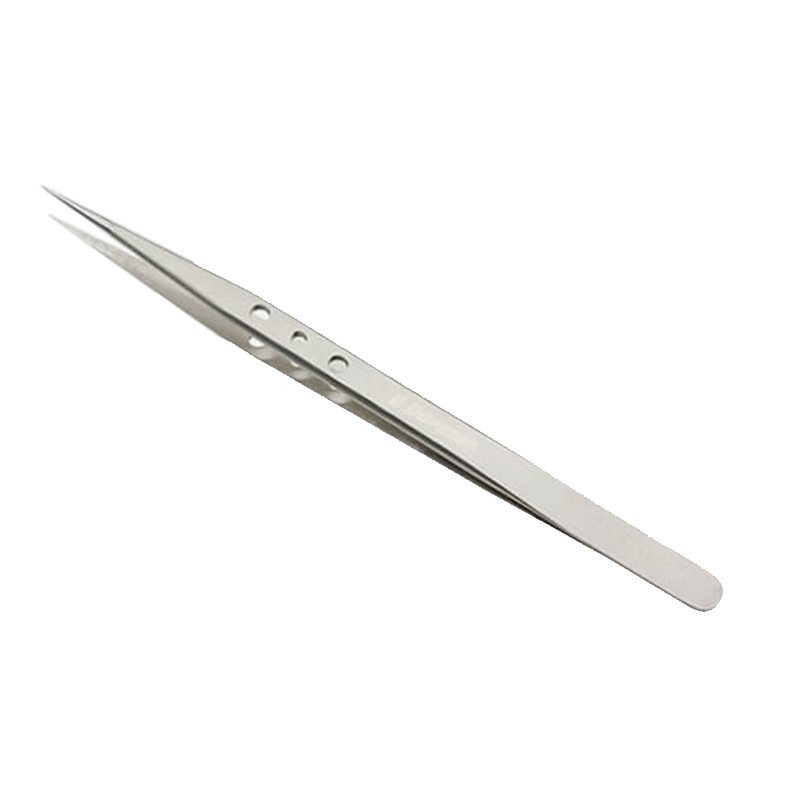 [TOL4-3] AAA-12K Advanced Straight Tip Thickening with Hole Heat Dissipation Anti-slip Tweezers