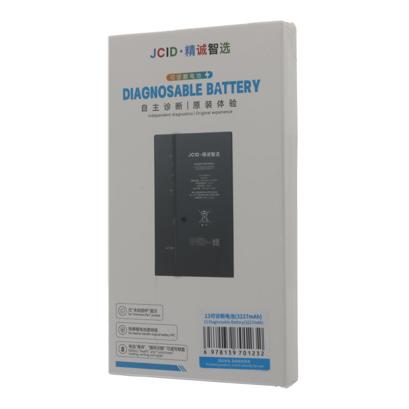 [TOL2-3] JCID 3500mAh Battery + Diagnosable (No Display Message) + Battery Health 100% OEM | iPhone 13