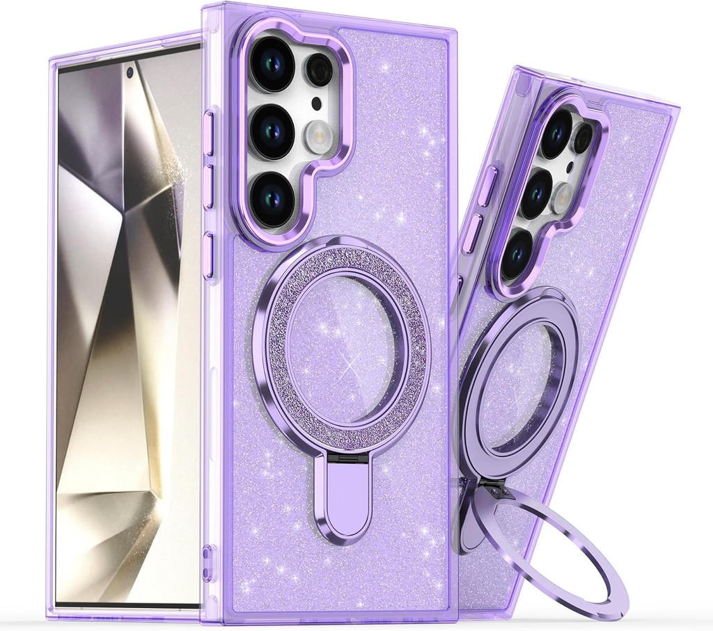 Nico Sparkle Ring Stand | Samsung S25 Ultra - Wireless Charging Compatible