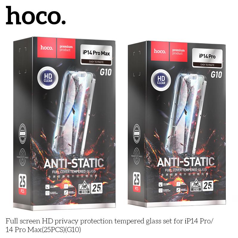 Hoco G10 [PACK 25] | Full HD glass set for iP13/13 Pro/14/16e