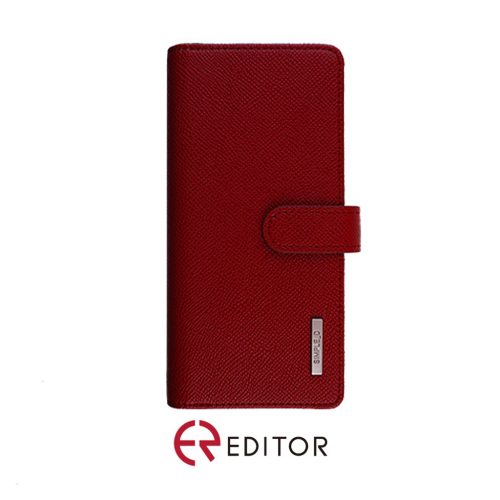 [FW2-07][FW5-08] Korean Simple D Double Folio | Samsung S22 (6.1) – Red